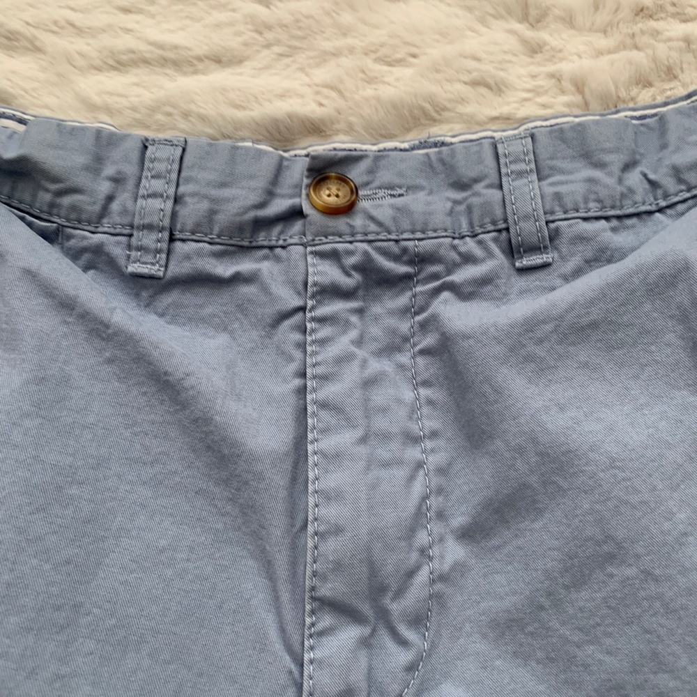 Tommy Hilfiger Light Blue Flat Front Chino Shorts- Size 36 - Picture 5 of 8